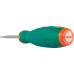 D71S575 JONNESWAY Отвертка стержневая шлицевая ANTI-SLIP GRIP, SL5.5х75 мм