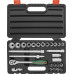 S68H4127S JONNESWAY Набор головок торцевых Super Tech 1/2" с аксессуарами, 27 предметов
