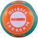 D71S575 JONNESWAY Отвертка стержневая шлицевая ANTI-SLIP GRIP, SL5.5х75 мм