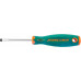 D71S575 JONNESWAY Отвертка стержневая шлицевая ANTI-SLIP GRIP, SL5.5х75 мм
