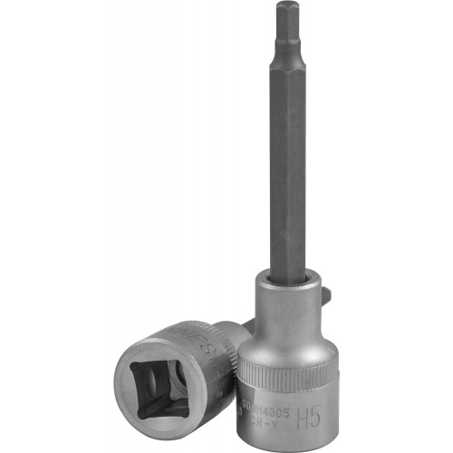 S09H4306 JONNESWAY Торцевая головка 1/2"DR с шестигранной вставкой Hex 6 мм, L-100 мм