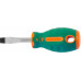 D71S638 JONNESWAY Отвертка стержневая шлицевая ANTI-SLIP GRIP, SL6.5х38 мм