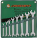 W25108S JONNESWAY Набор ключей гаечных рожковых в сумке, 6-22 мм, 8 предметов
