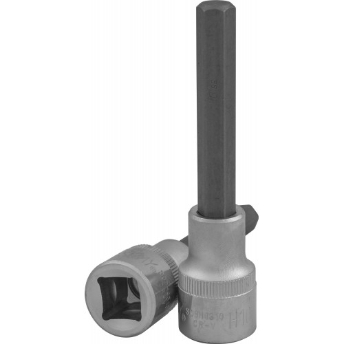 S09H4316 JONNESWAY Торцевая головка 1/2"DR с шестигранной вставкой Hex 16 мм, L-100 мм