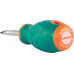 D71S638 JONNESWAY Отвертка стержневая шлицевая ANTI-SLIP GRIP, SL6.5х38 мм
