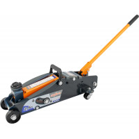 OHT225C Ombra Домкрат подкатной 2.5 т. с фиксатором в кейсе, 140-387 мм