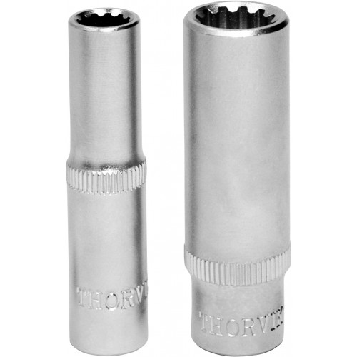 MP11409 Thorvik Головка торцевая глубокая MultiProf  1/4" 9 мм